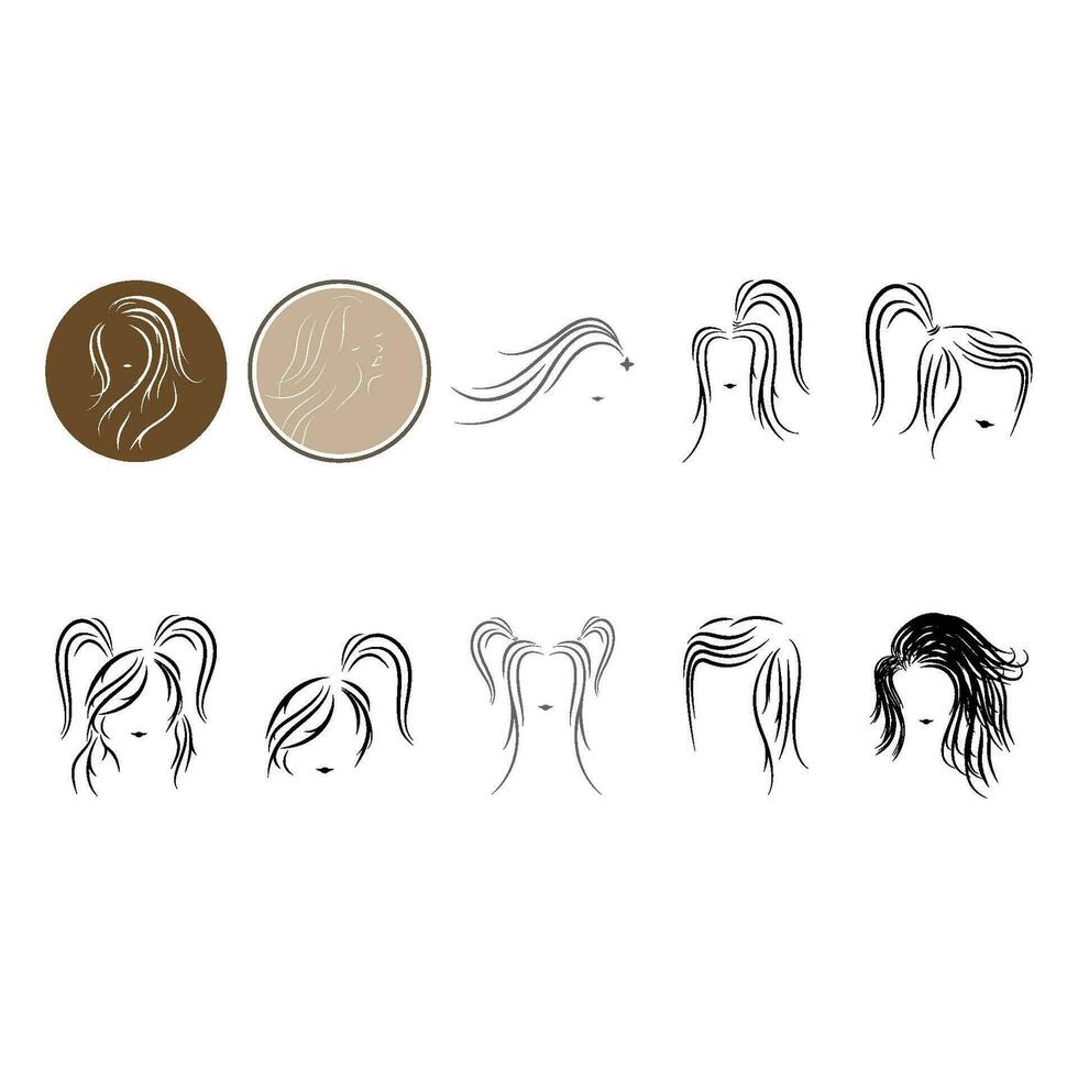 the hairs icon vector illustration