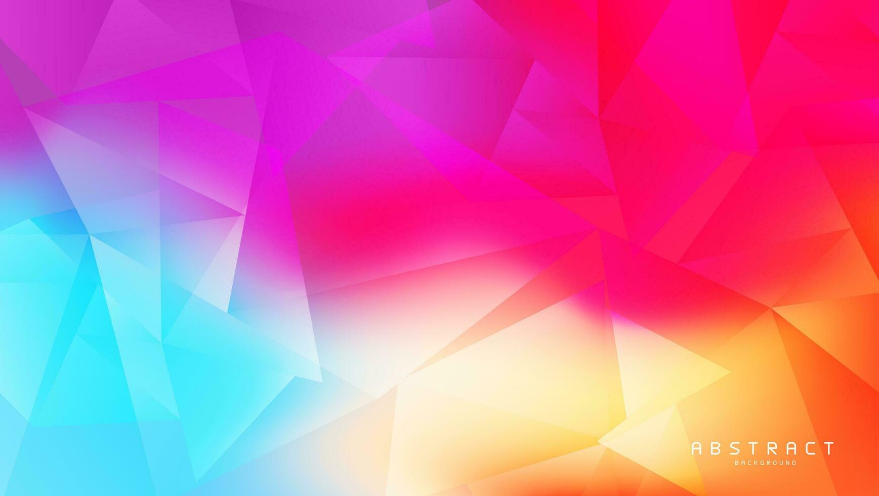 Free vector abstract colorful geometric shape design background.