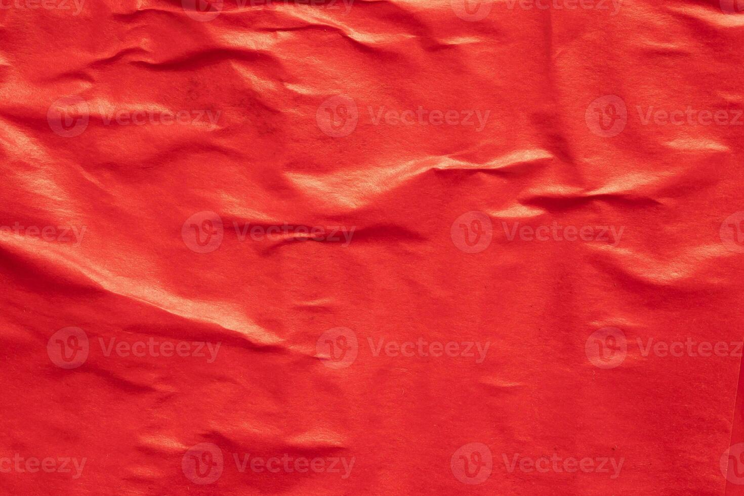 blanco rojo estropeado y arrugado papel póster textura antecedentes foto