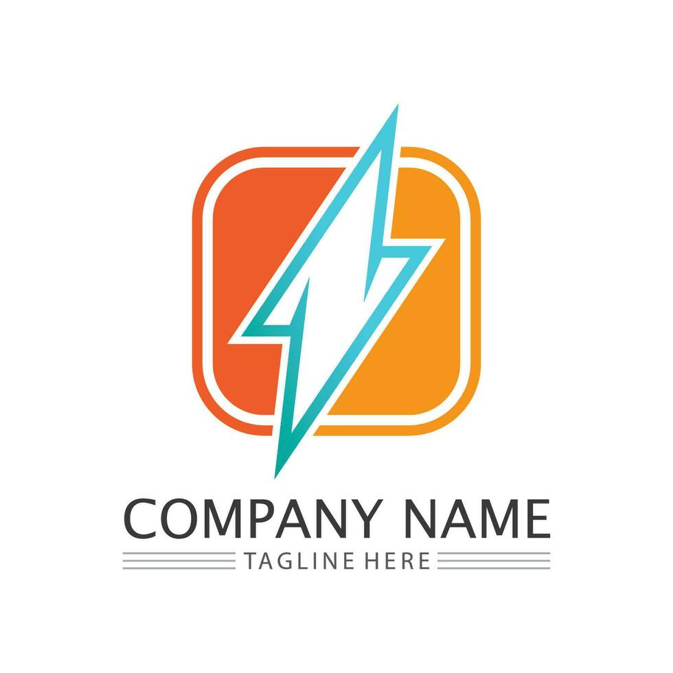 Flash Electric Logo Vector icon illustration design template. Bolt Energy Icon.electric logo flash vector bolt