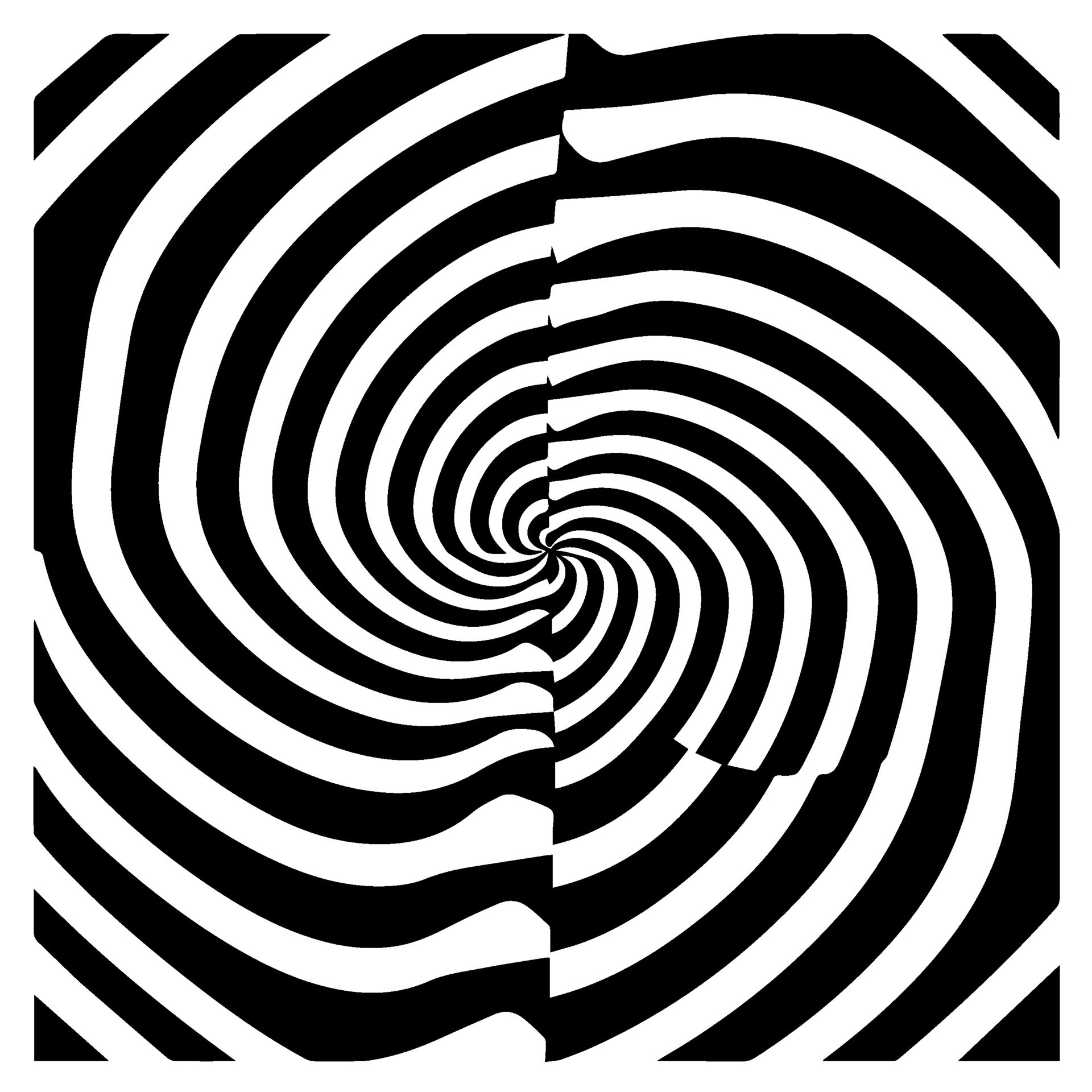 Hypnotizing Black and Gray Circles Gif Animation download page