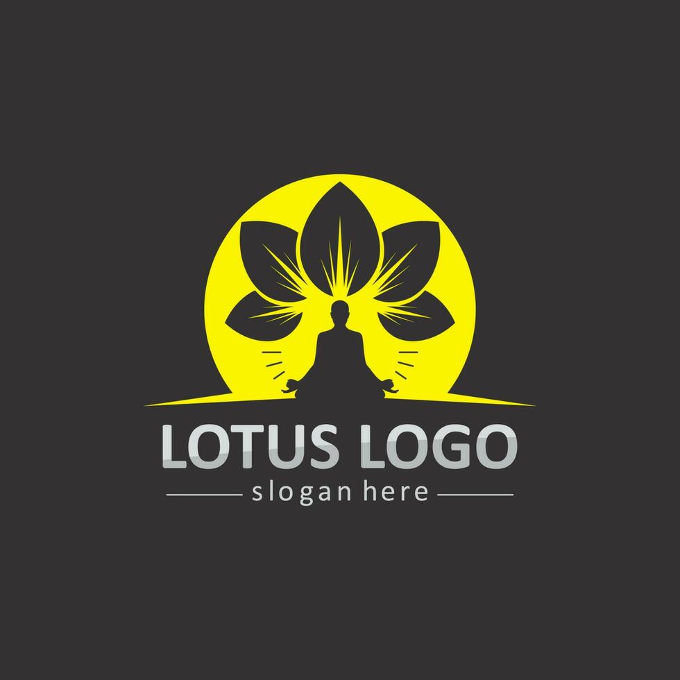 Beauty Vector lotus icon
