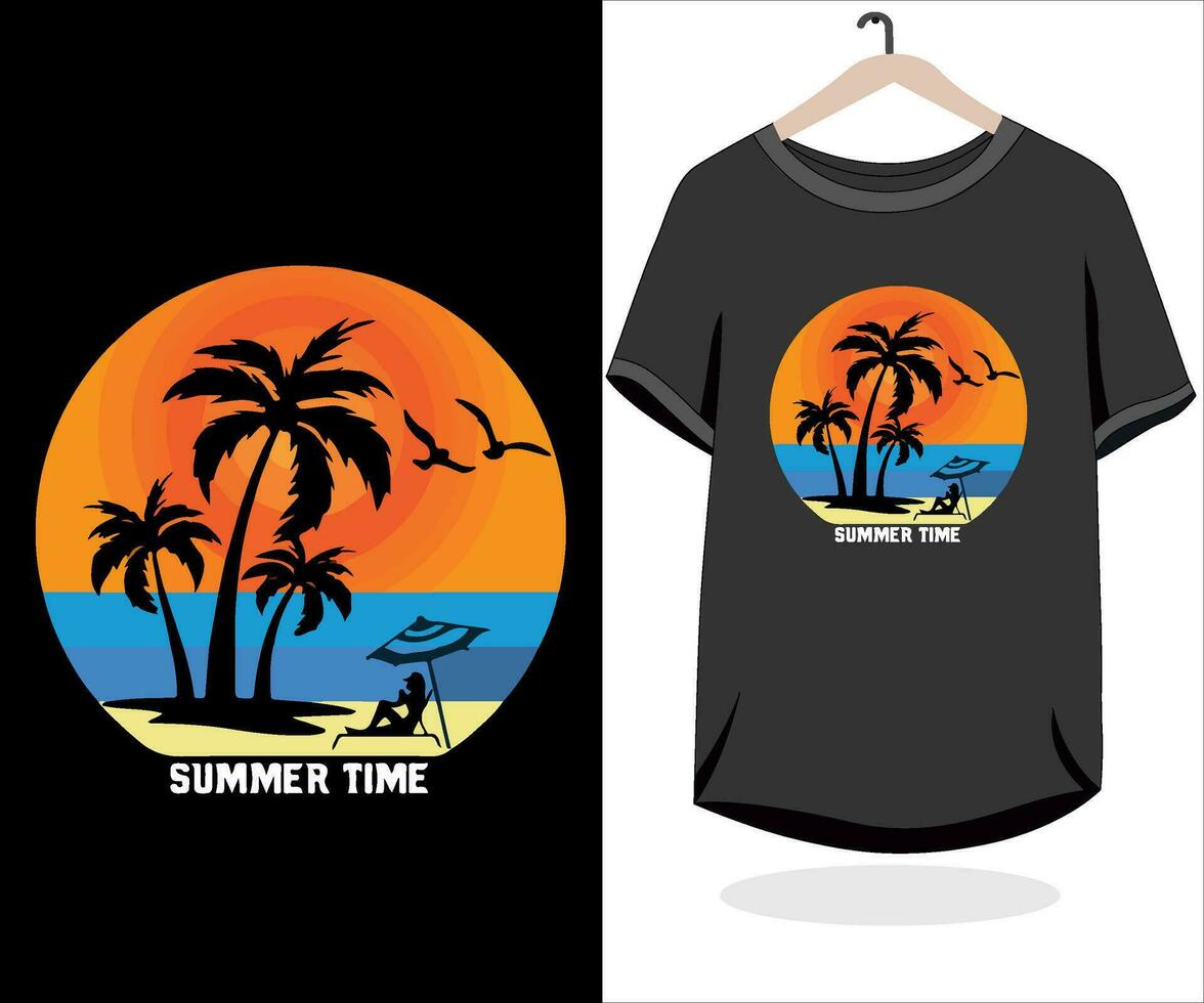 T-shirt design template vector