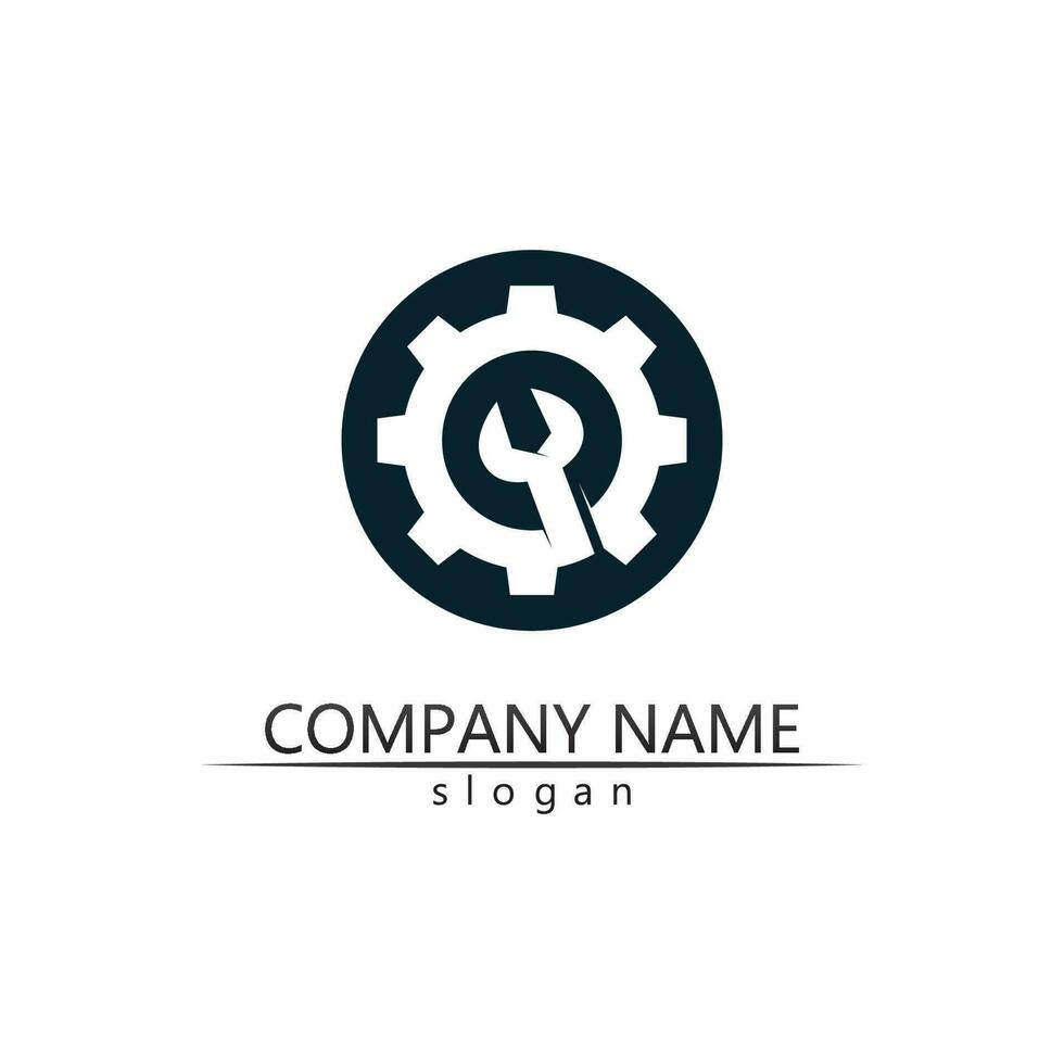 Gear Logo Template vector icon
