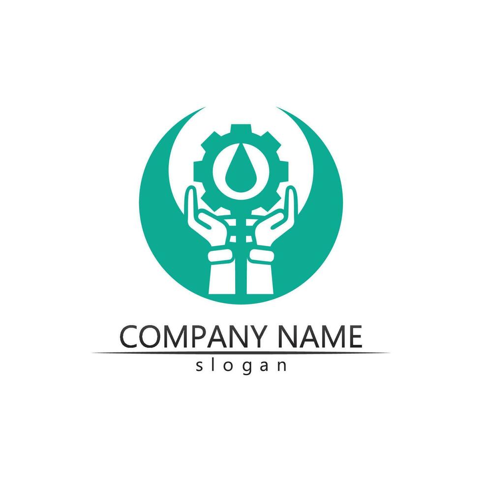 Gear Logo Template vector icon