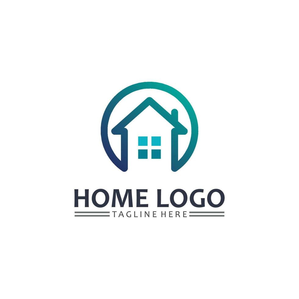 hogar y casa logo diseño vetor, logo , arquitectura y edificio, diseño propiedad , permanecer a hogar inmuebles negocio logo, construcción gráfico, icono hogar logo vector