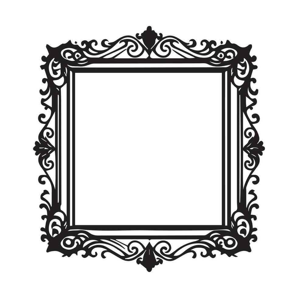 Luxury Vector frame for invite, wedding, certificate
