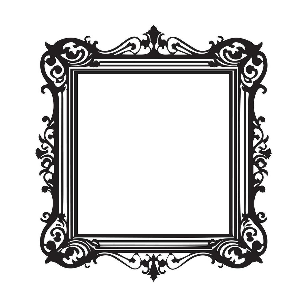 Luxury Vector frame for invite, wedding, certificate