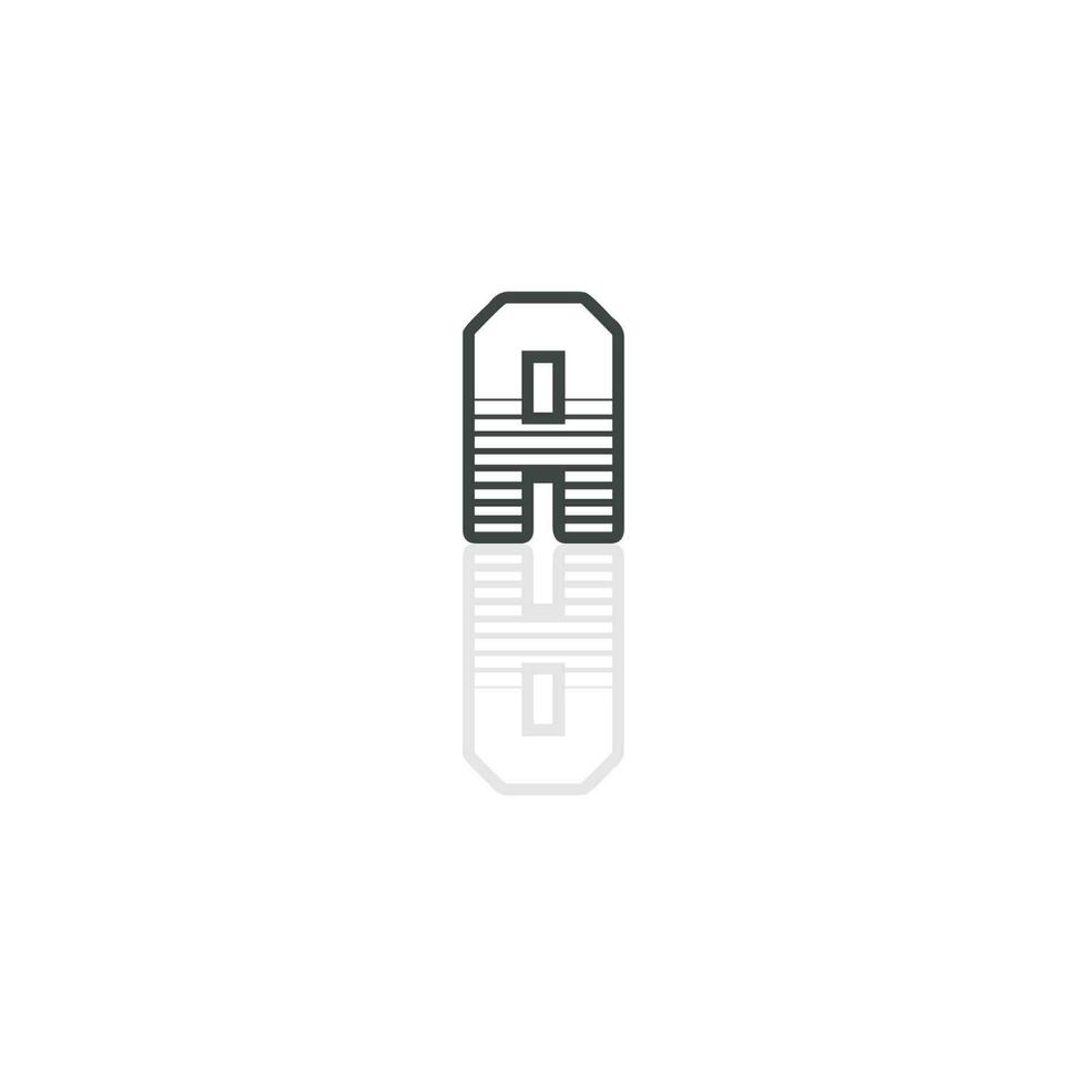 A Letter Logo Template vector