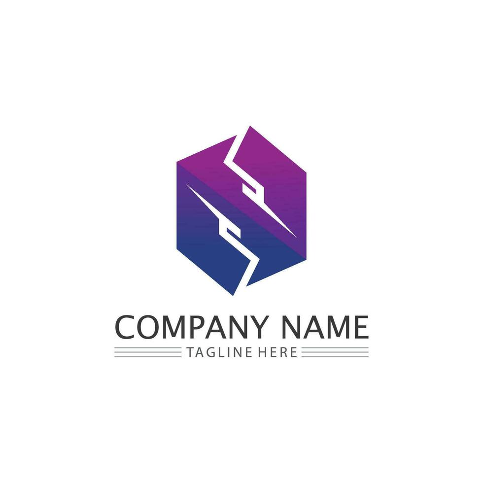 N Letter Logo Template vector
