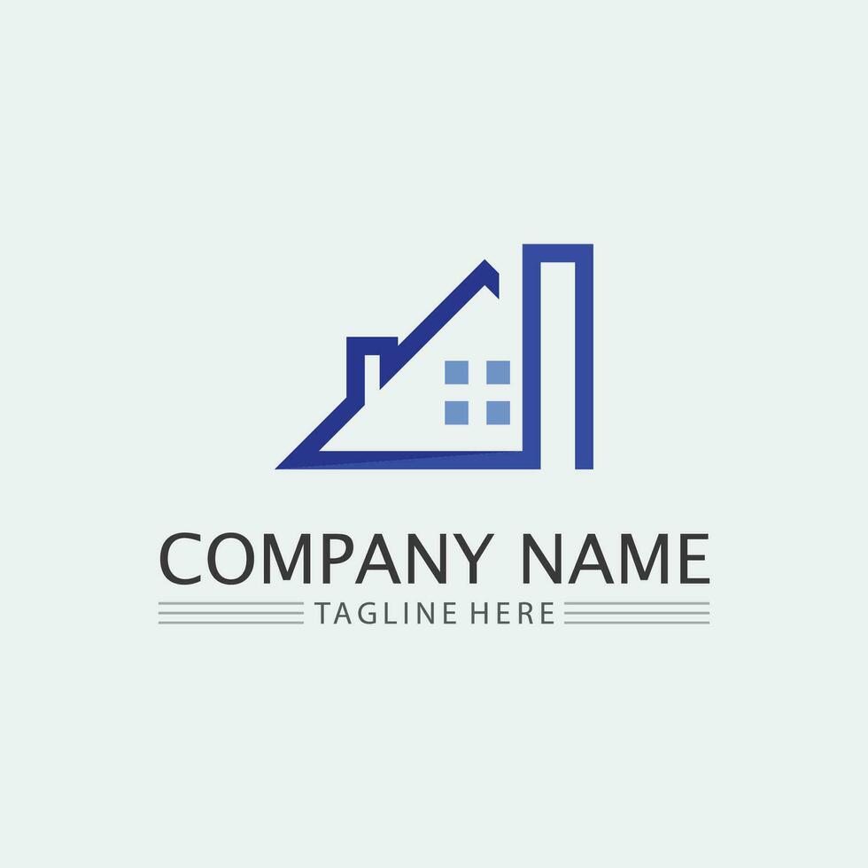 Business icon and logo design vector graphic