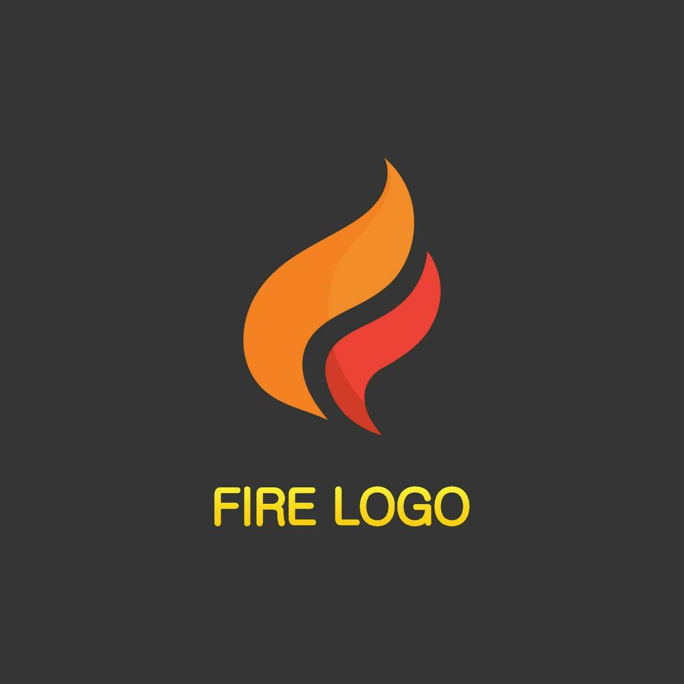 fuego logo e icono, elemento llameante caliente vector llama ilustración diseño energía, cálido, advertencia, signo de cocina, logo, icono, luz, potencia calor