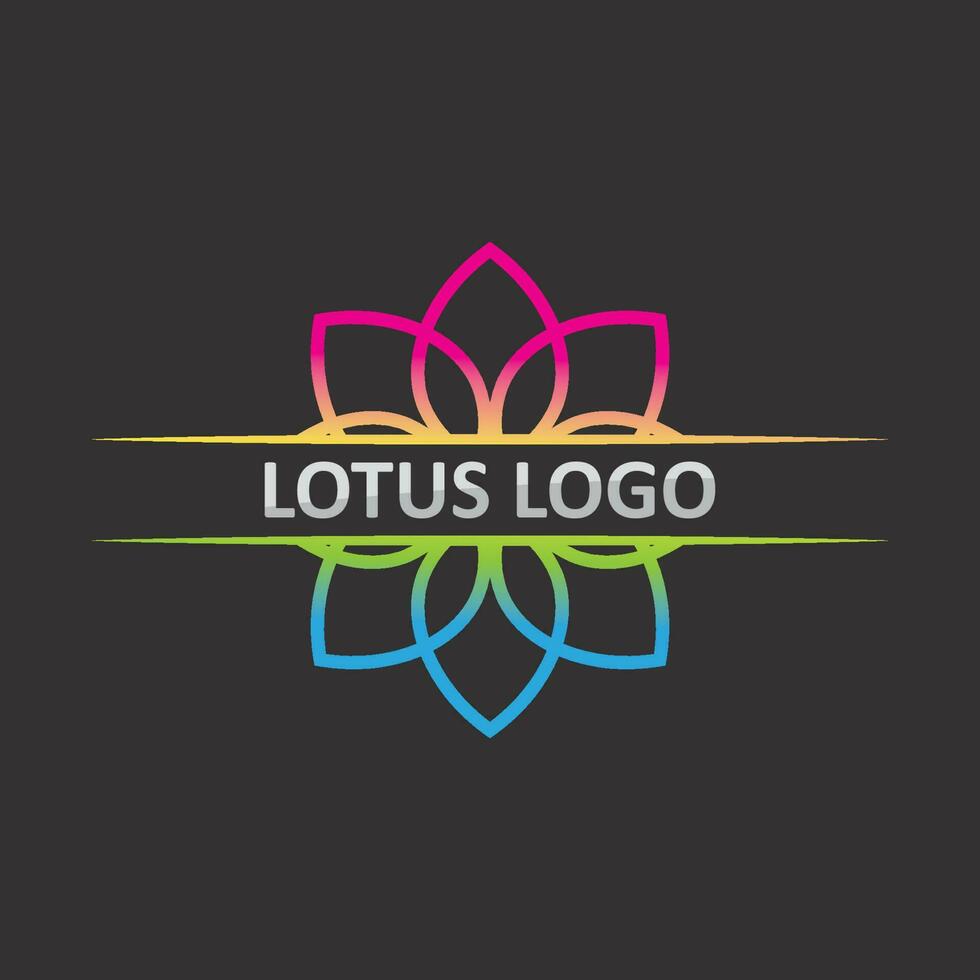 Beauty Vector lotus icon