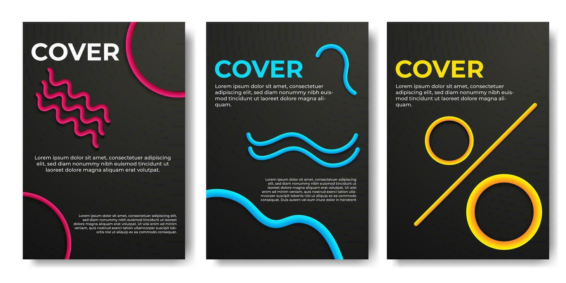 Abstract geometric background for cover, flyer, social media post template. vector