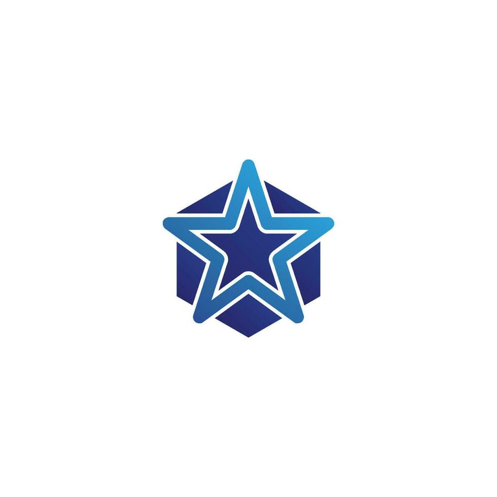 Star icon Template vector