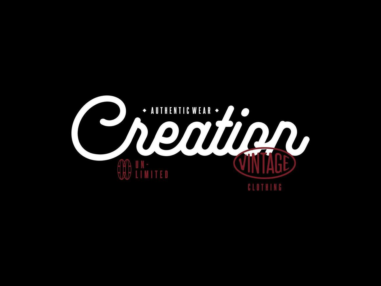 Streetwear clothing Creation typography vector template graphic tees ready for print