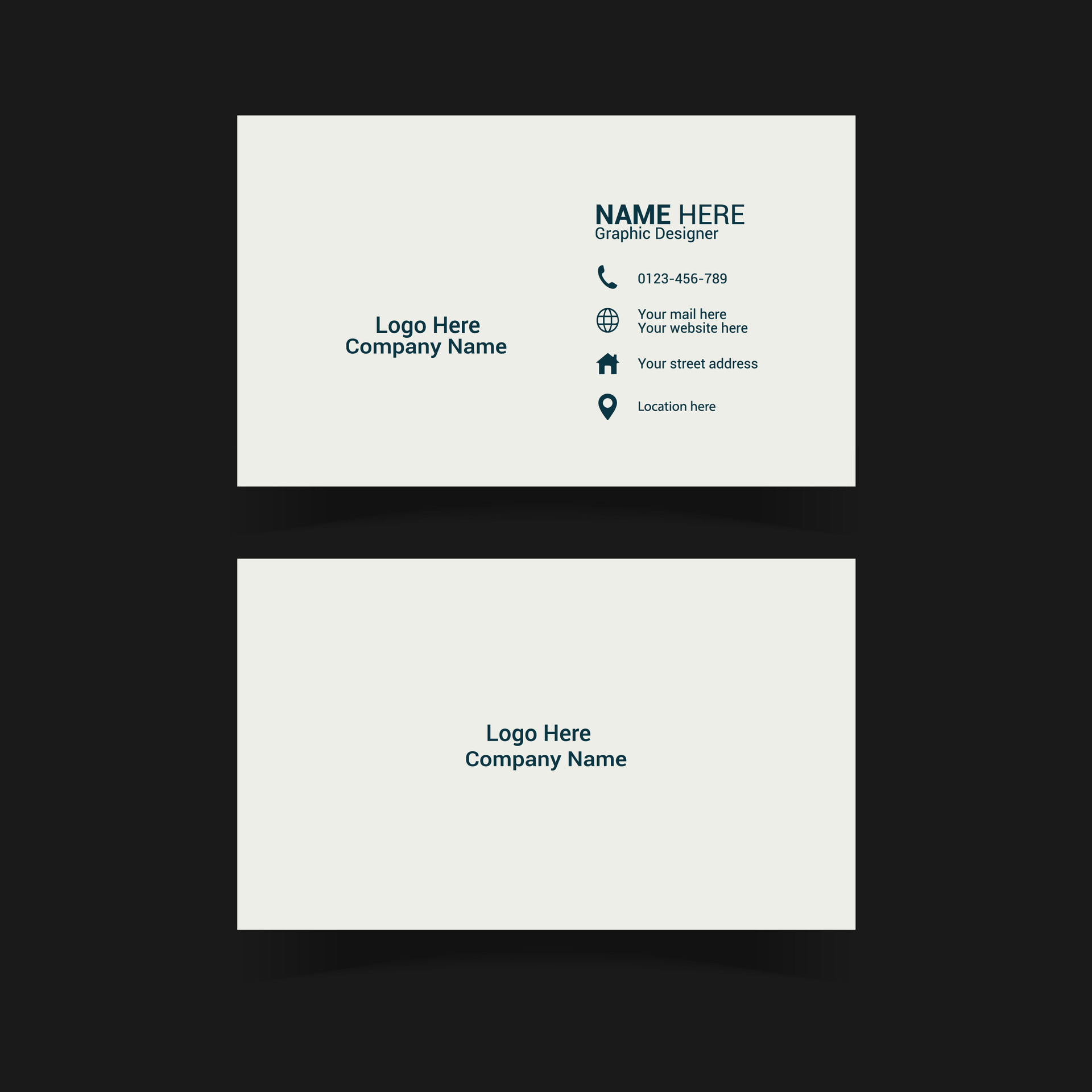 Corporate business card template 24742727 Vector Art at Vecteezy Corporate business card template 24742727 Vector Art at Vecteezy