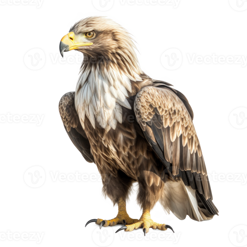 Adler Vogel isoliert. Illustration ai generativ png