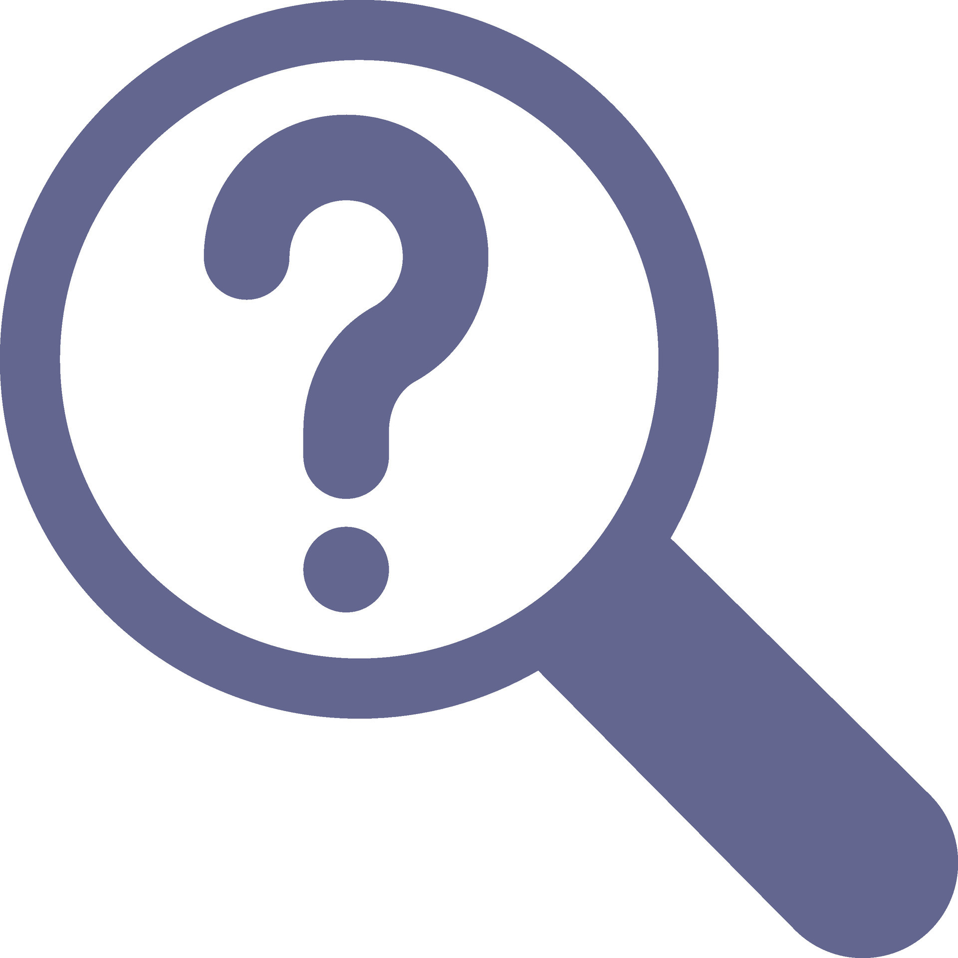 Magnifying glass question mark decoration design. 24743465 Vector Art
