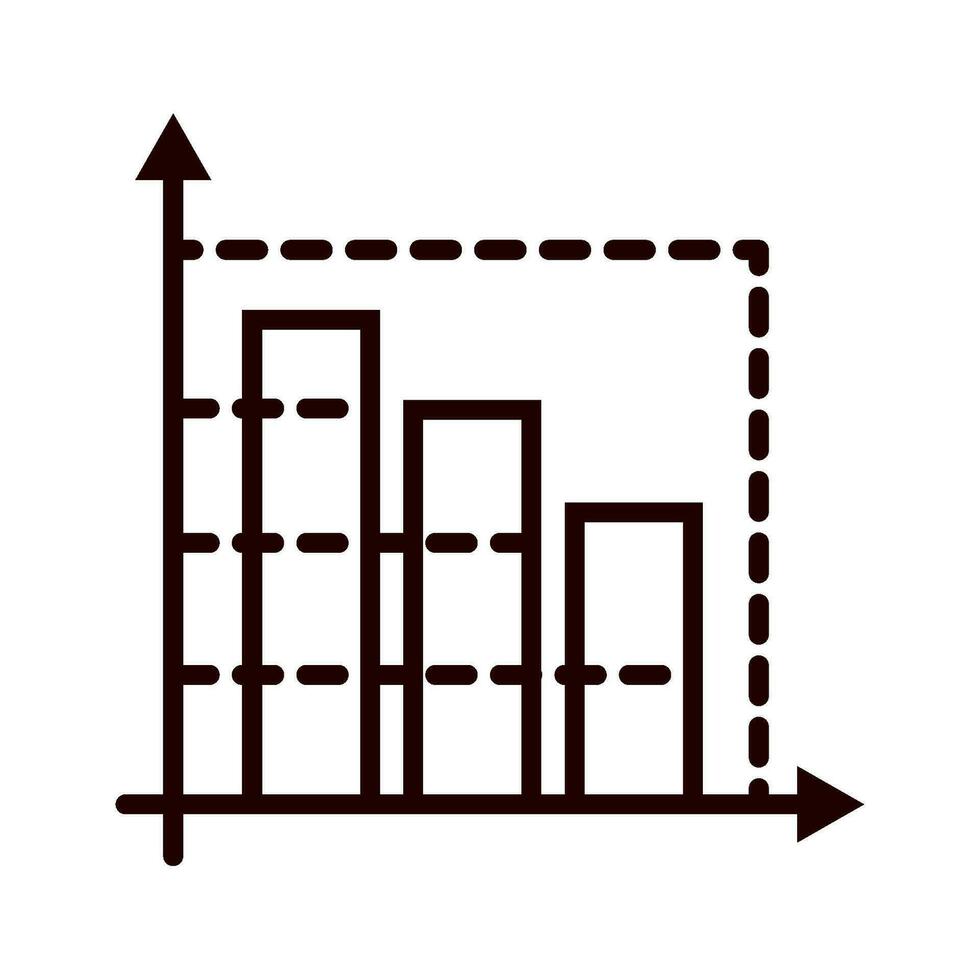 math diagram line icon isolated vector