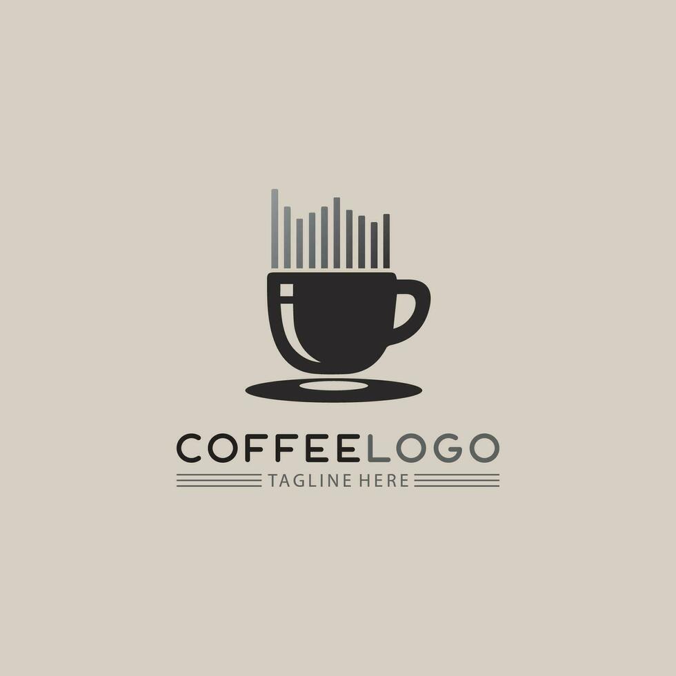 Coffee cup Logo Template vector
