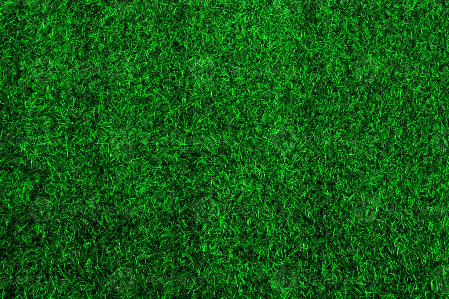 resumen artificial verde césped fútbol americano campo de un artificial césped antecedentes textura, parte superior ver para antecedentes foto