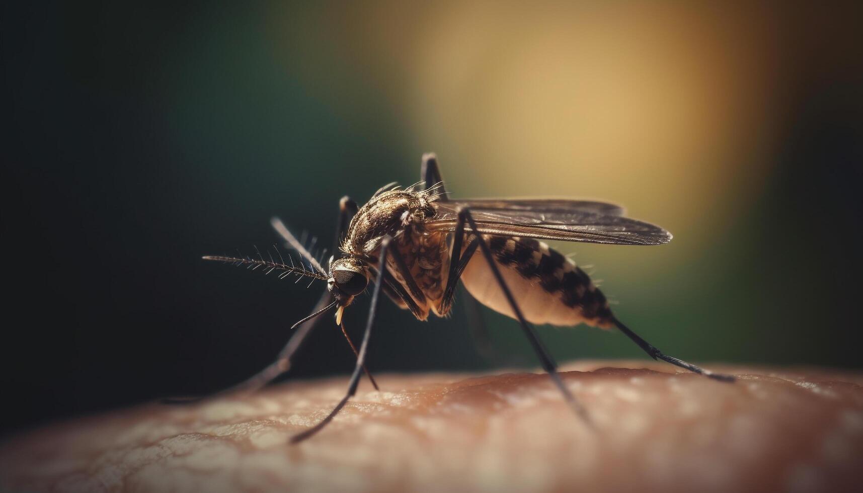 pequeño abeja poliniza amarillo flor, atención en primer plano y antecedentes generado por ai foto