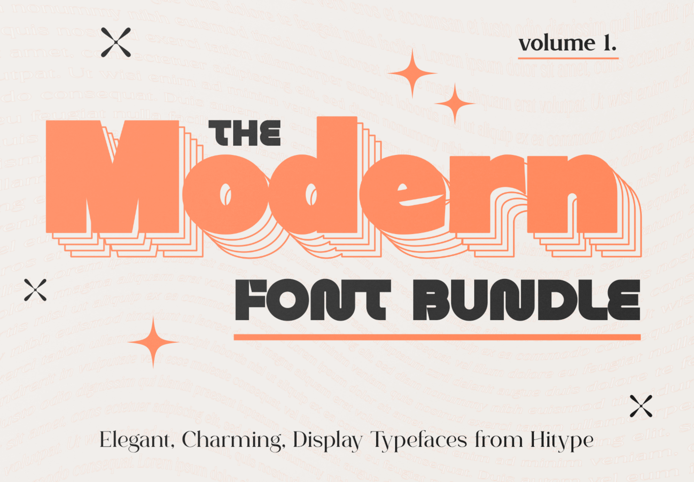 The Modern Font Bundle