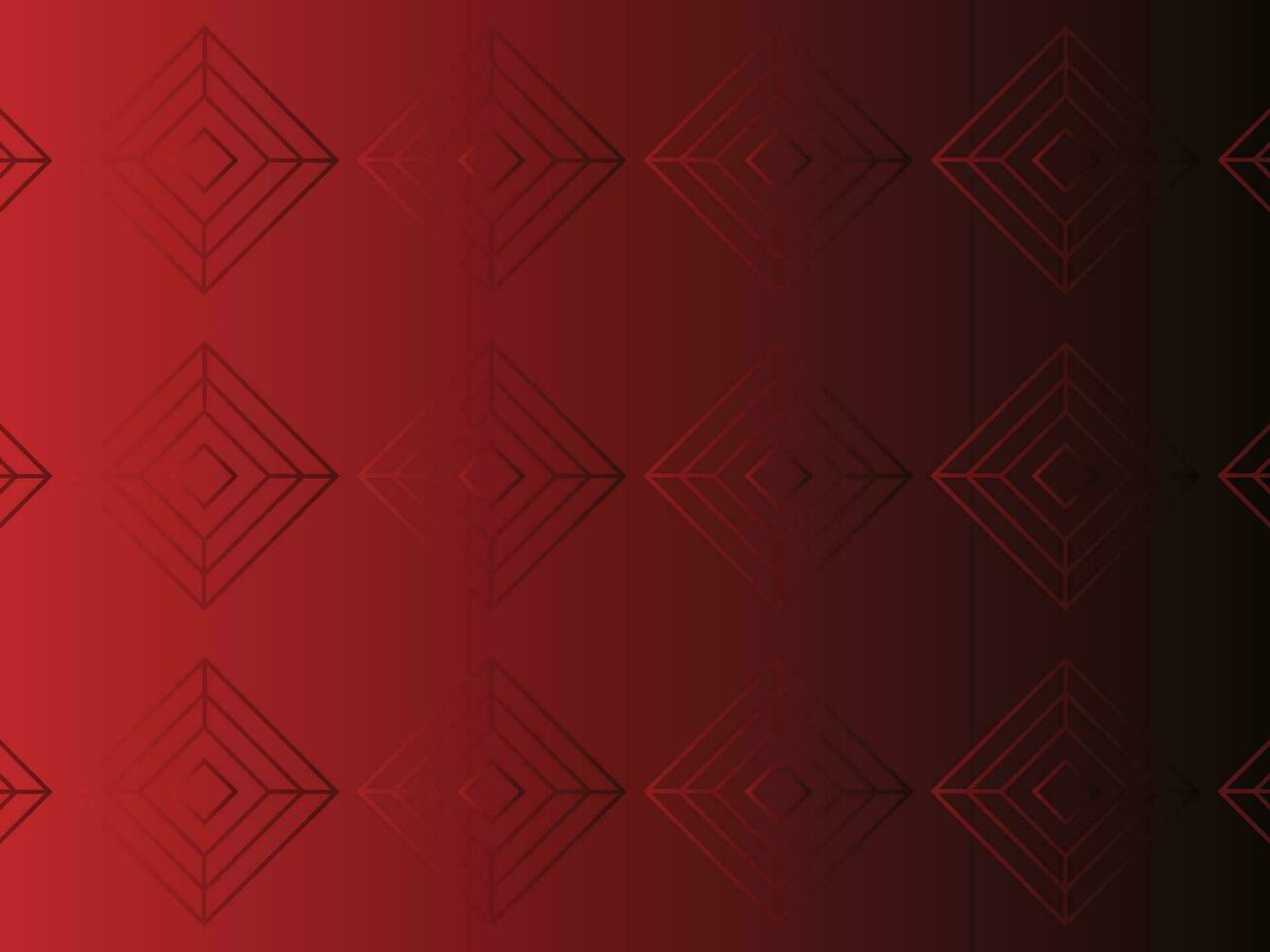 Colorful gradient shapes background black and red vector