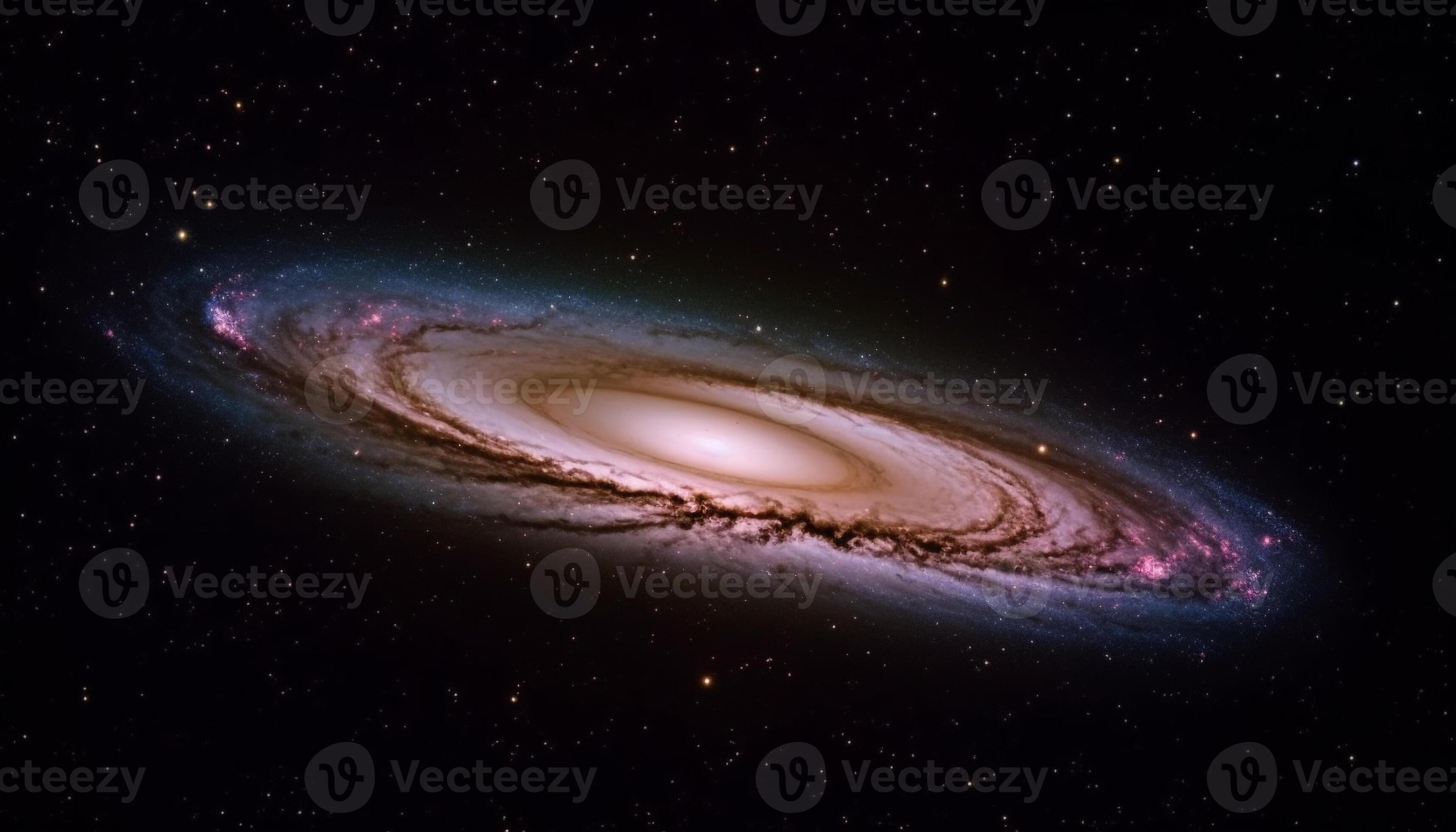 Exploring the deep galaxy, orbiting star fields with astronomy telescope  generated by AI 24746506 Stock Photo at Vecteezy