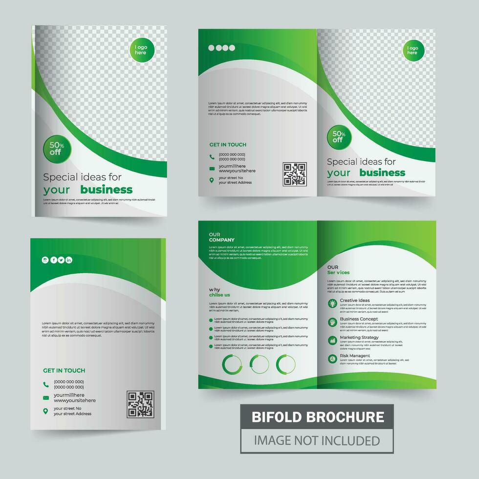 business brochure template design Company profile template corporate brochure layout design vector