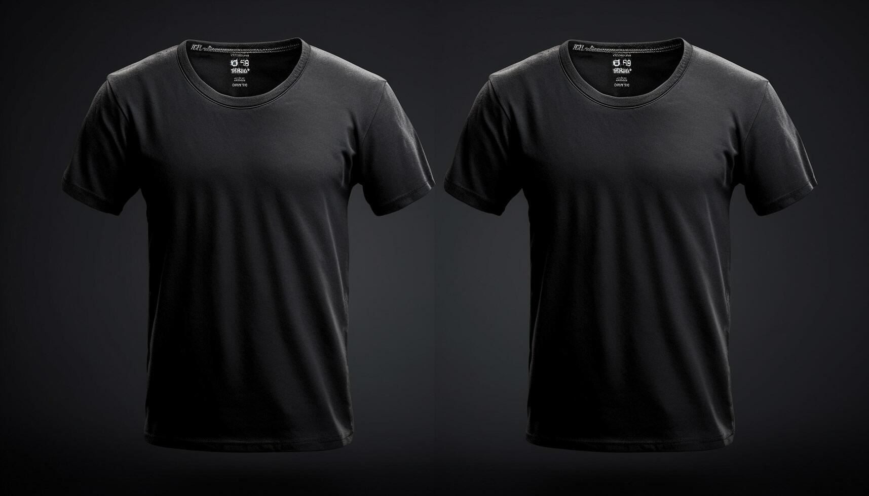 Modern men black shirt with zipper, perfect for casual elegance generated by AI photo