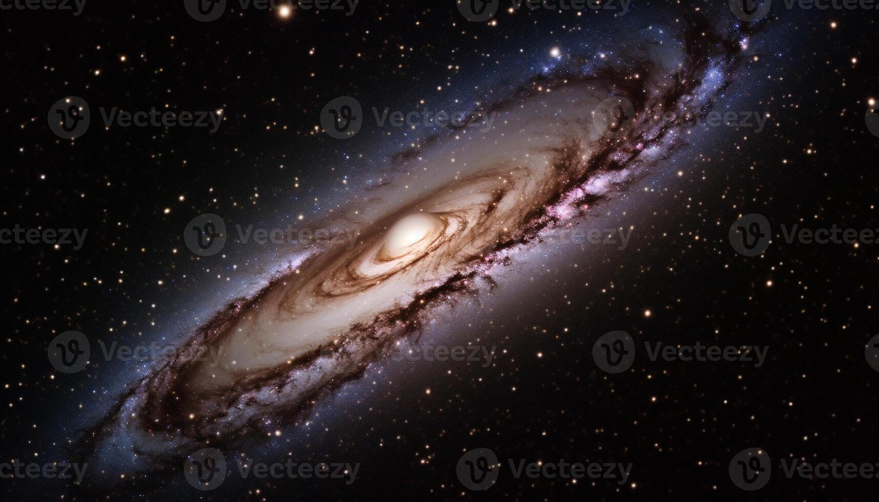 Exploring the deep mysteries of the glowing spiral galaxy creation generated by AI photo