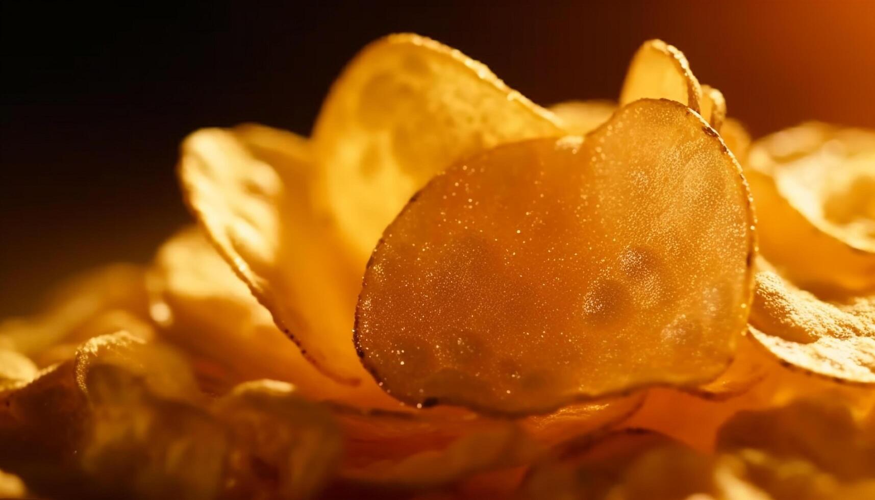 The ripe citrus fruit slice drops, refreshing and organic generated by AI photo