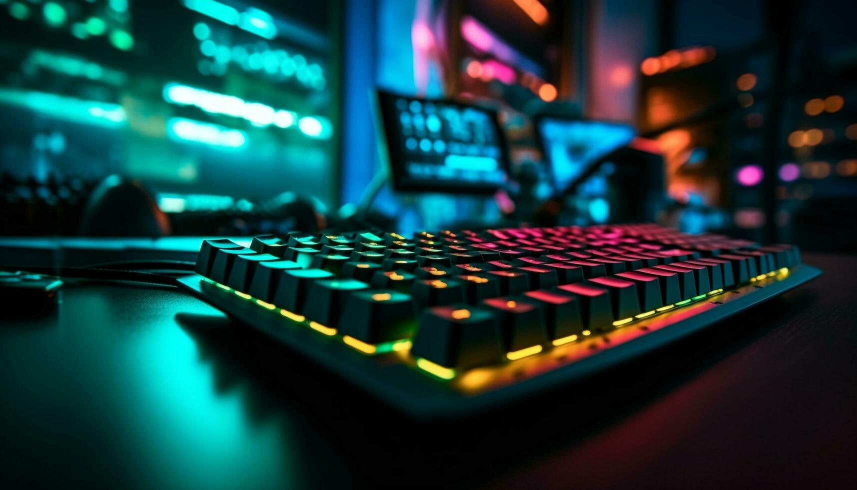 Gaming Desktop Stock Photos, Images and Backgrounds for Free Download