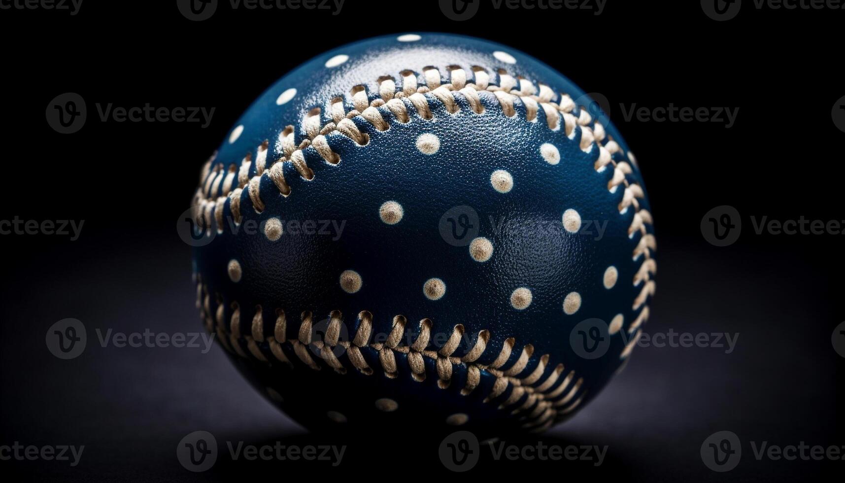 Sports equipment baseball glove and bat, ready for competition generated by AI photo