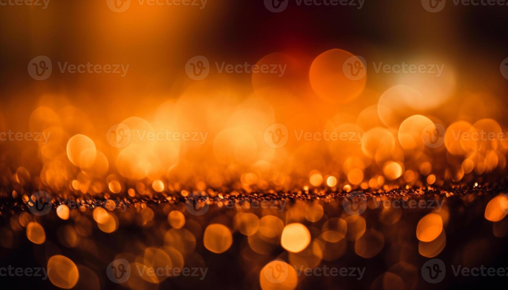 Vibrant celebration of nature heat, with defocused glitter backdrop generated by AI photo