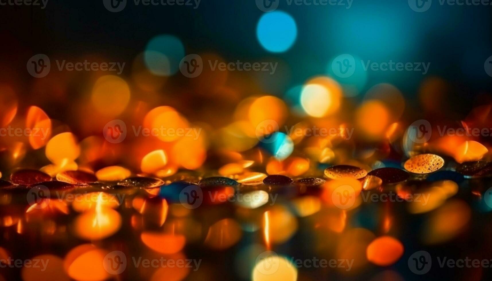 Shiny celebration backdrop with vibrant colors and glittering patterns generated by AI photo