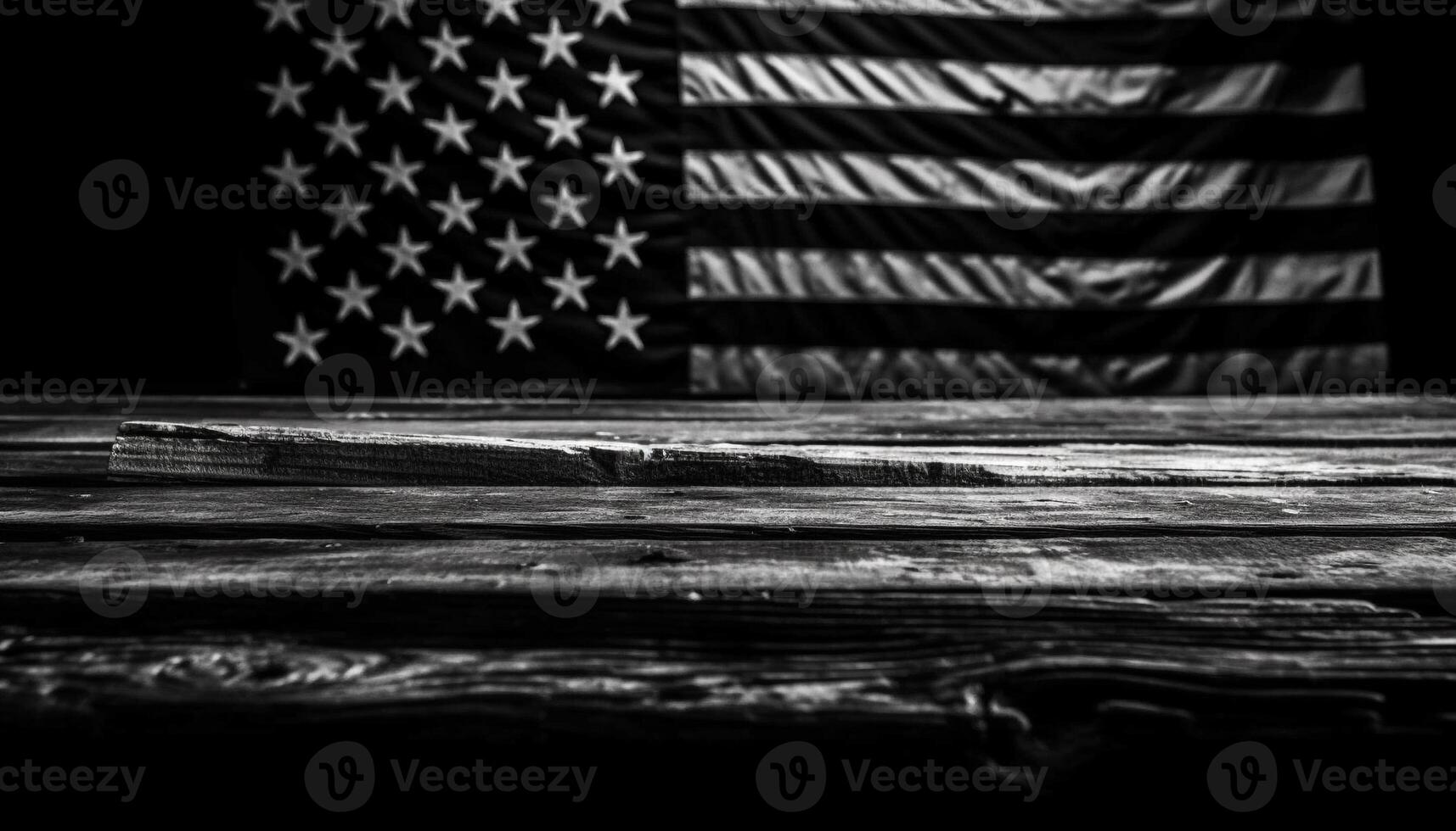 American flag backdrop symbolizes patriotism and freedom generated by AI photo