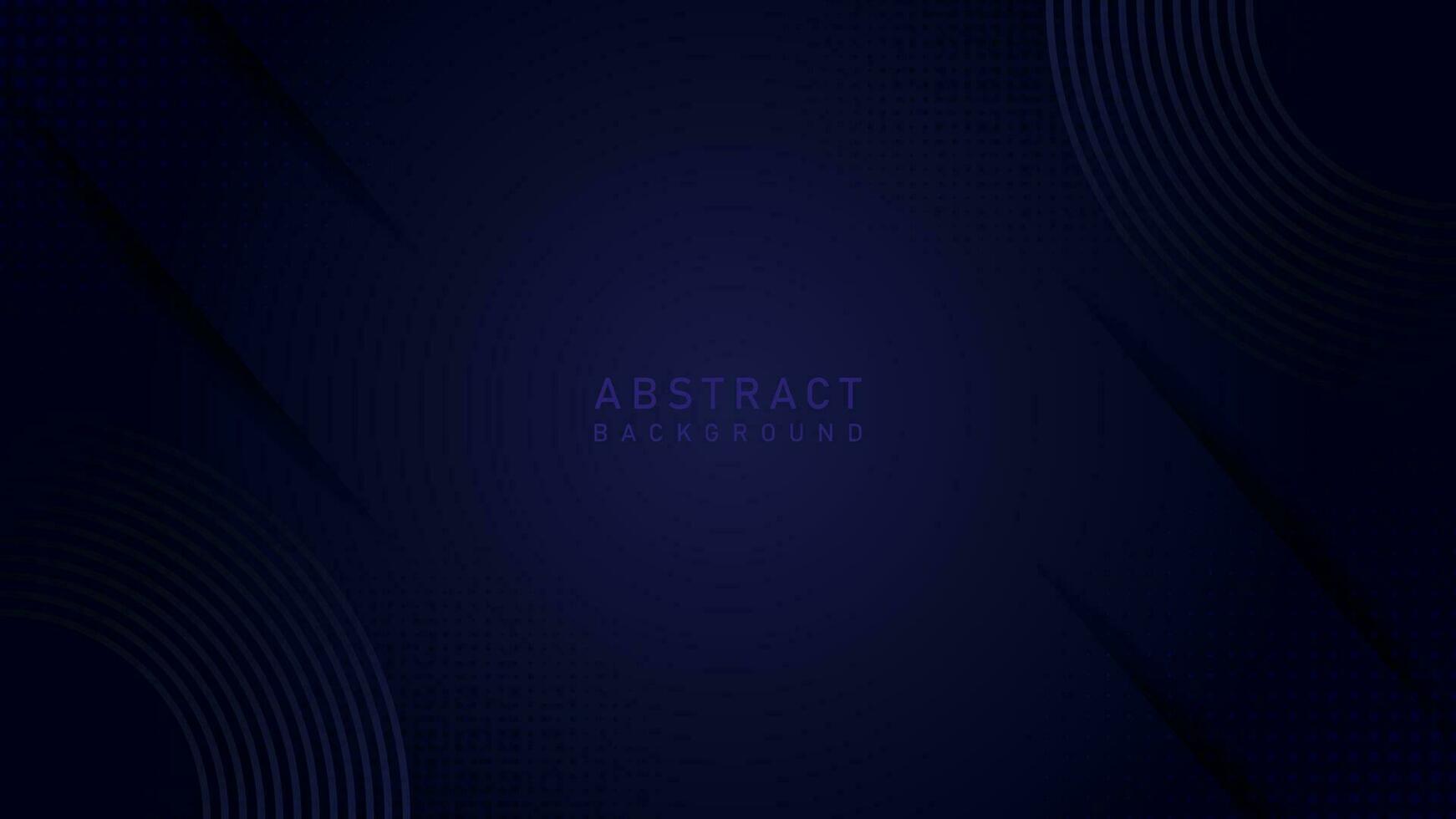 abstract elegant modern dark blue background with line, circle and halftone. elegant theme design vector illustration EPS10