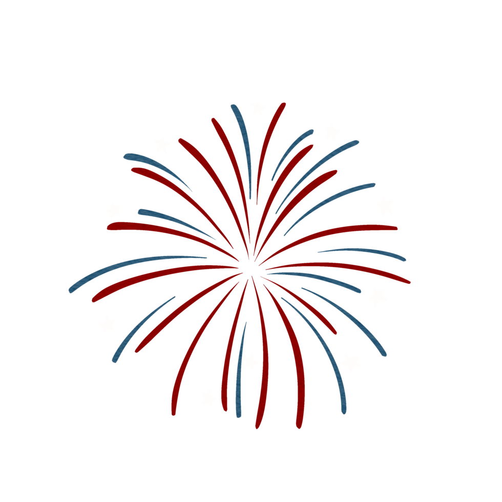 Firework watercolor png