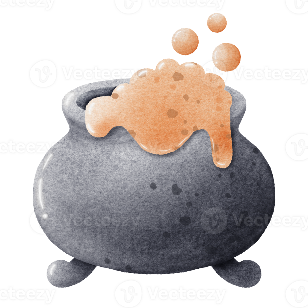 Halloween witch potion pot 24750651 PNG