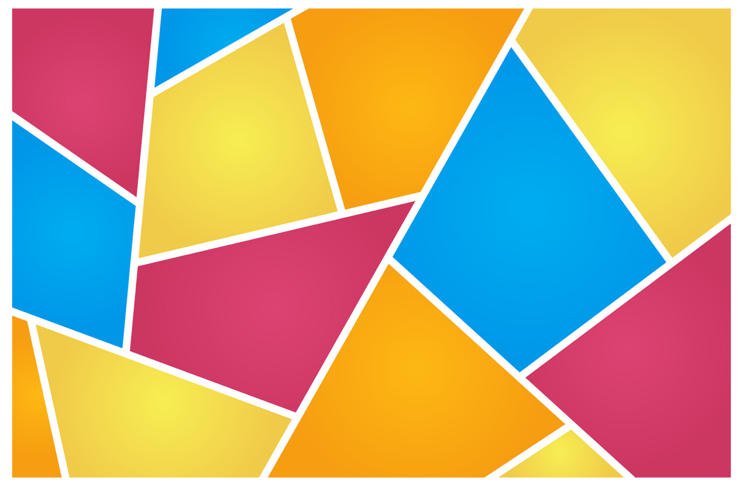 Colorful Polygon Background Illustration png