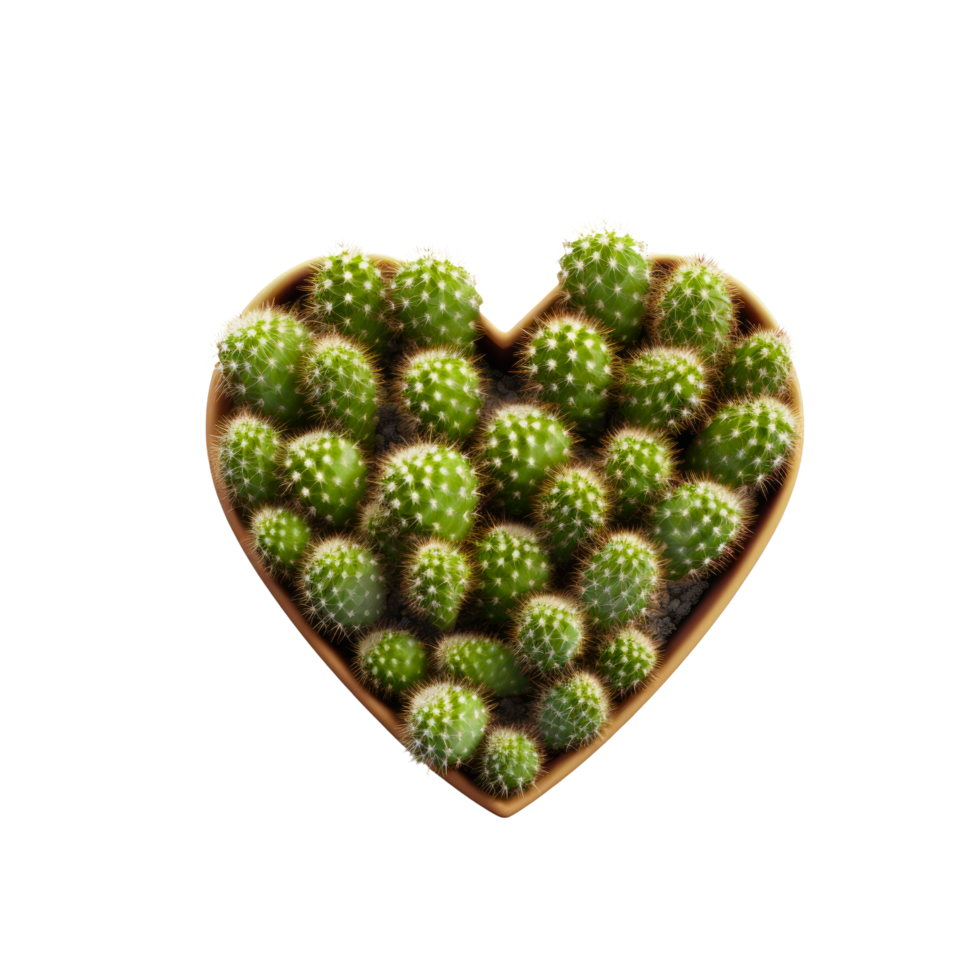 Cactus in a pot. Stock image for decorating a scene or background. png