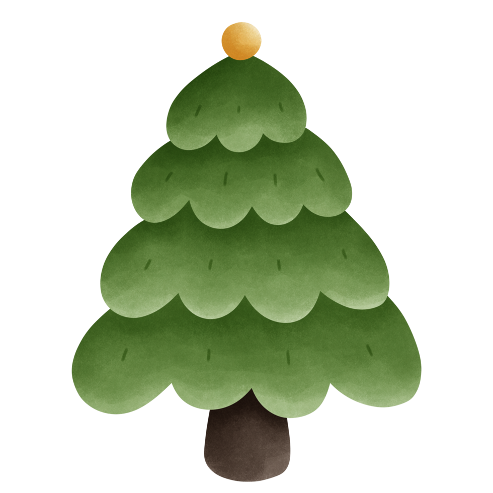 Simple cute tree png