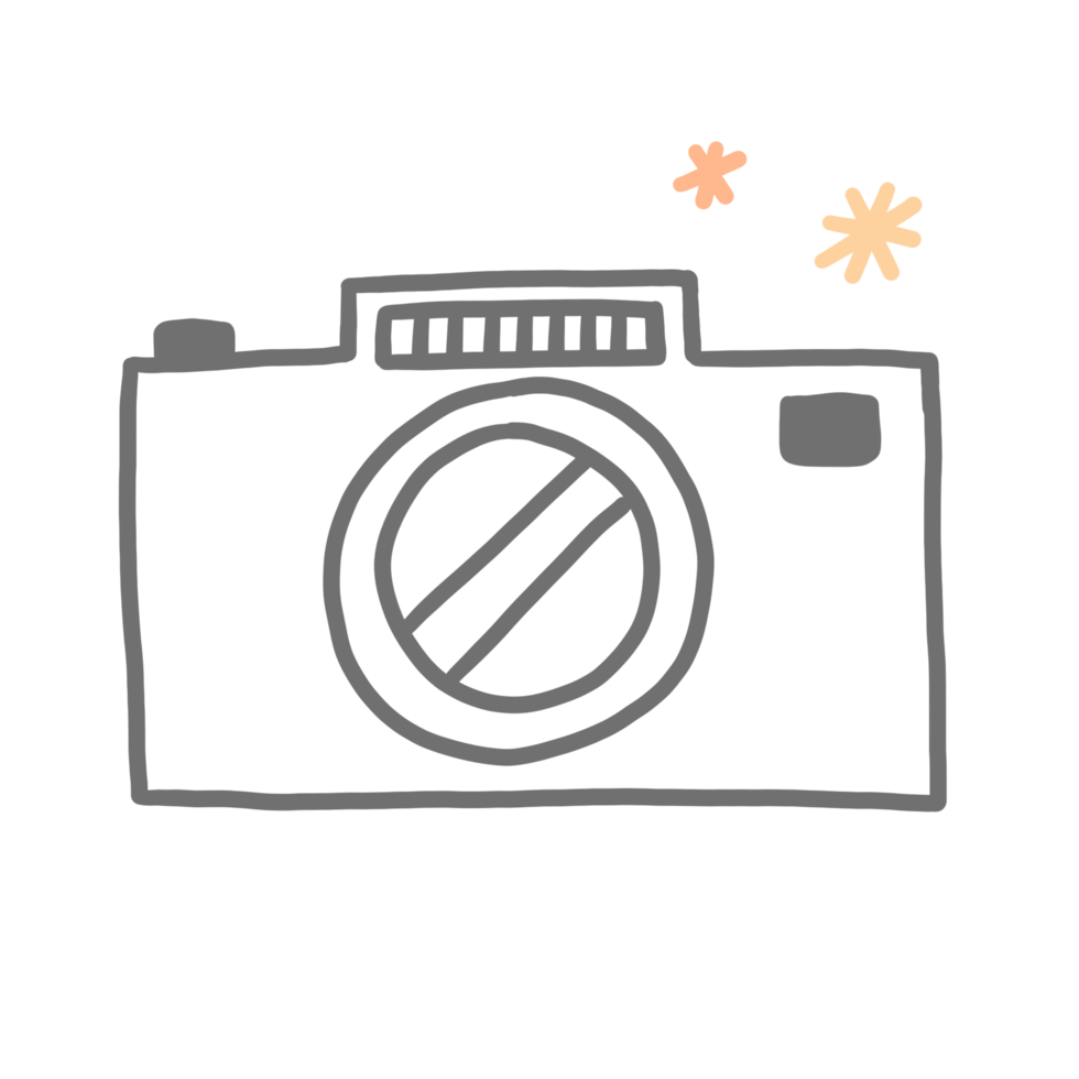 Cute and happy camera 24750946 PNG