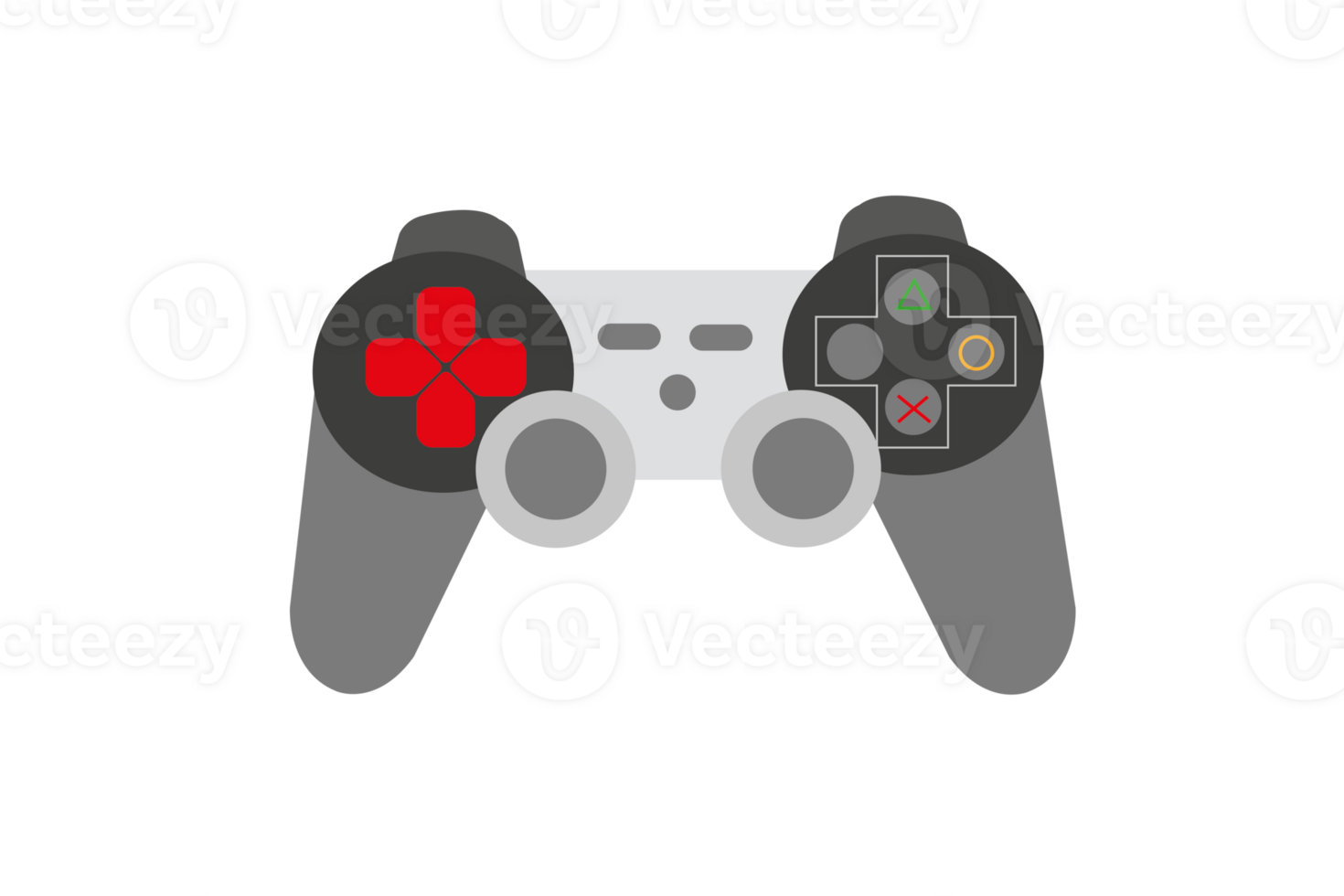 Gamepad video game controller isolated, gaming and technology concept png