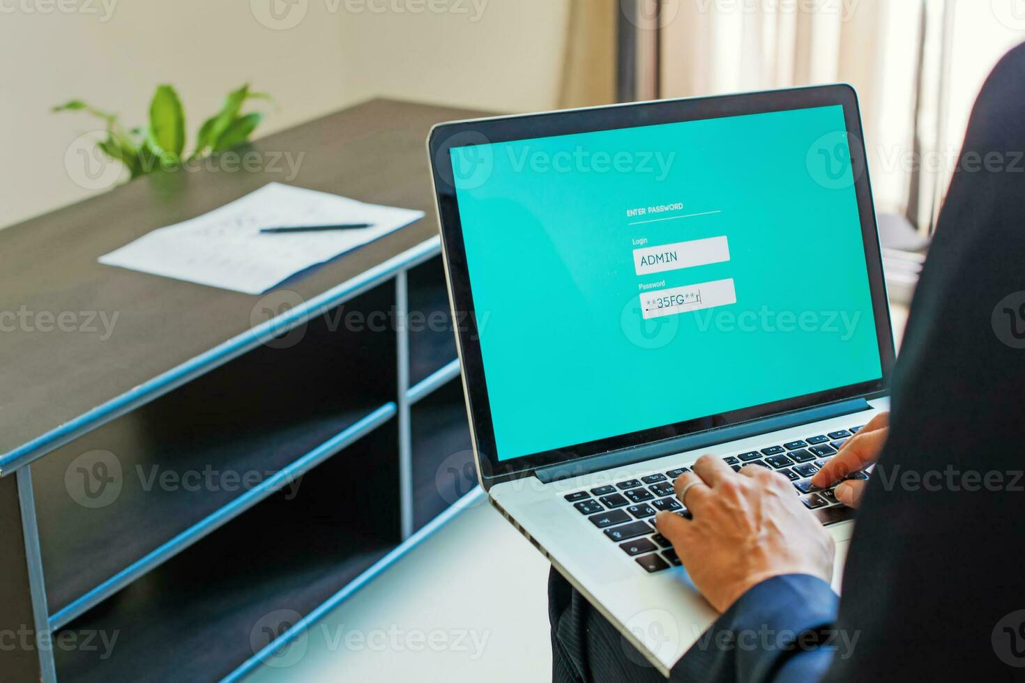 Login page design photo