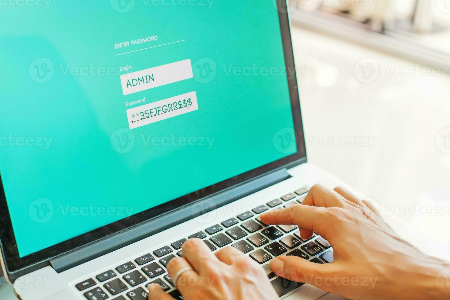 Login page design photo