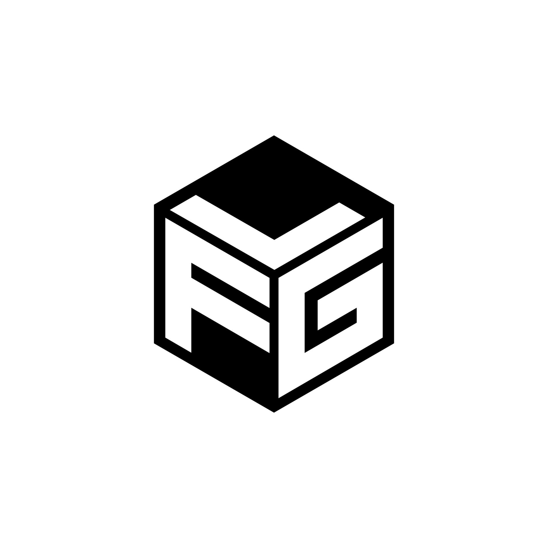 FGL letter logo design in illustration. Vector logo, calligraphy ...